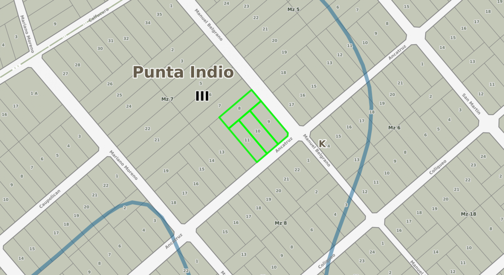 Lotes de 20x60 / Venta Conjunta O Individual En Punta Indio, Buenos Aires.